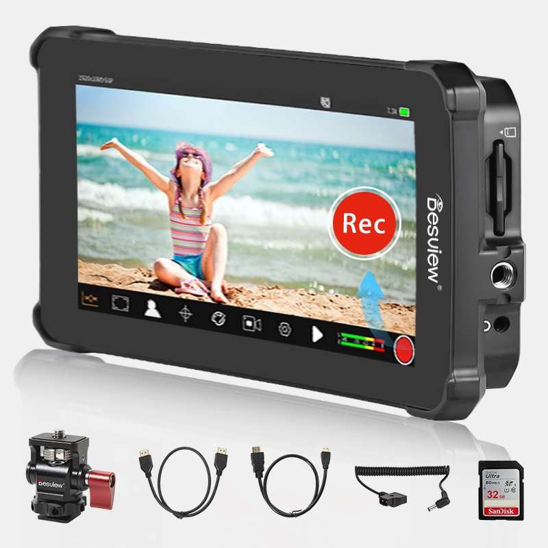 Desview V5 Camera Monitor Recording Monitor 5.5 inch Aluminum Alloy