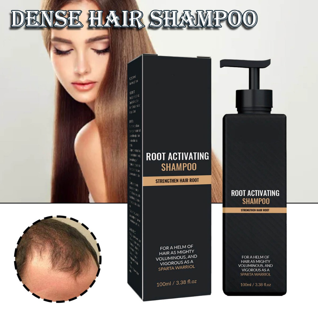 Root Activator Shampoo Hair Thickening Shampoo for Hair Loss Regrowth ...