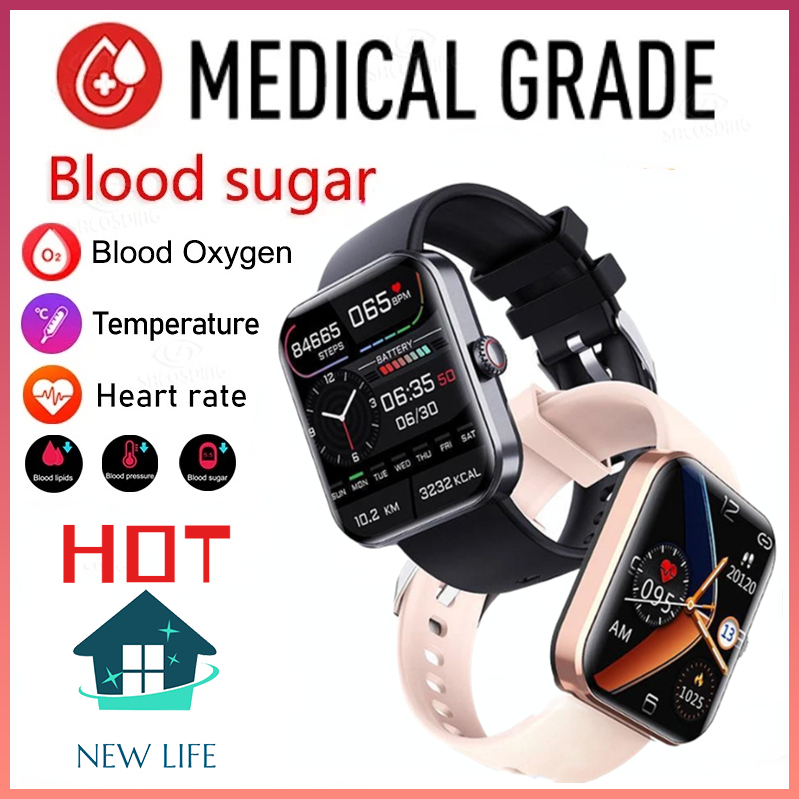 XIAOMI 2023 NEW Blood Glucose Smartwatch Electrocardiogram Temperature