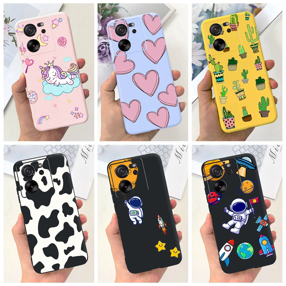 Custodia Trasparente Per Xiaomi 13T / 13T Pro 5G - Cover Bumper Antiurto Con Cornice Blu Galvanica E Retro Acrilico - Antingiallimento