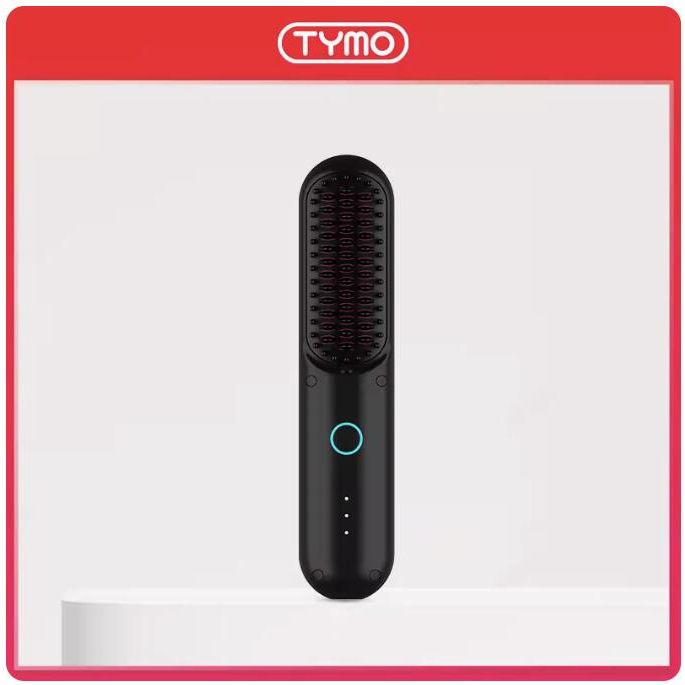In Stock TYMO PORTA Cordless Hair Straightener Brush, Mini Portable Comb  with USB Rechargeable, Third/ Fourth Generation Negative Ion Hair Tools  (Authentic) 负离子直发梳 Third Generation