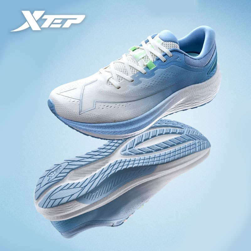 Xtep Running Shoes Men Comfortable Breathable Mesh Men's Sports