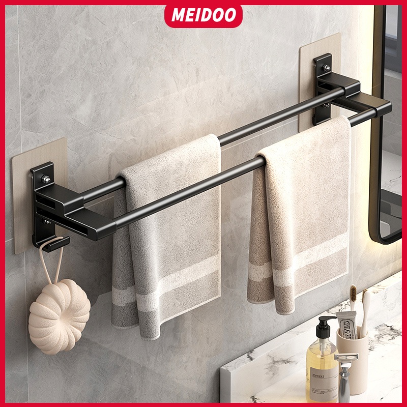 Punch-Free Corner Shelf Toilet Wash Rack Bathroom Seamless Wall-Mounted  Tripod Storage Rack - China Towel Rack and Storage Rack price