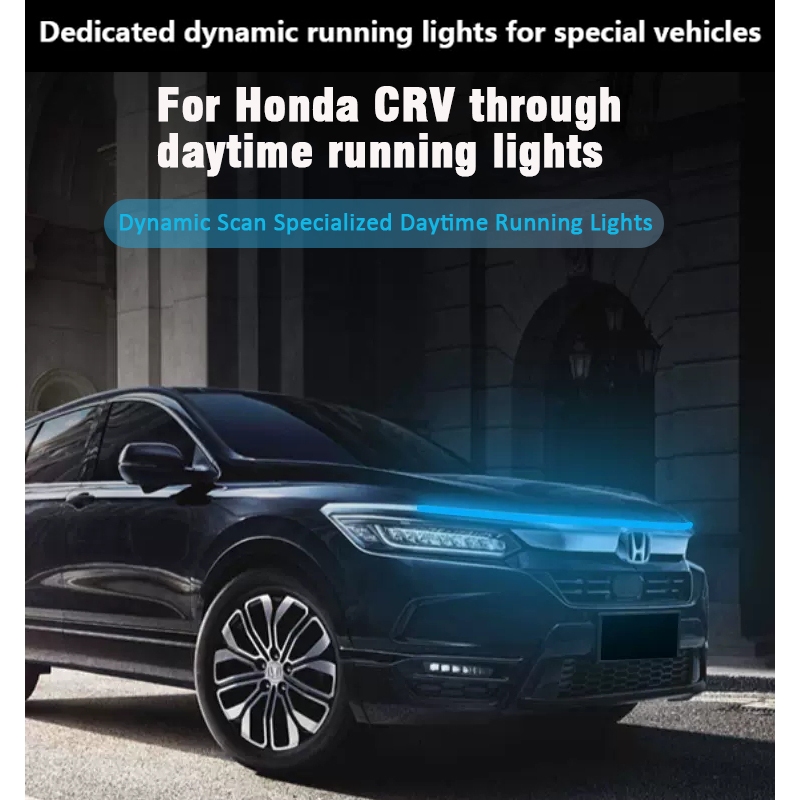 1pcs LED DRL Car Daytime Running Light for Honda XRV HRV URV CRV Fit