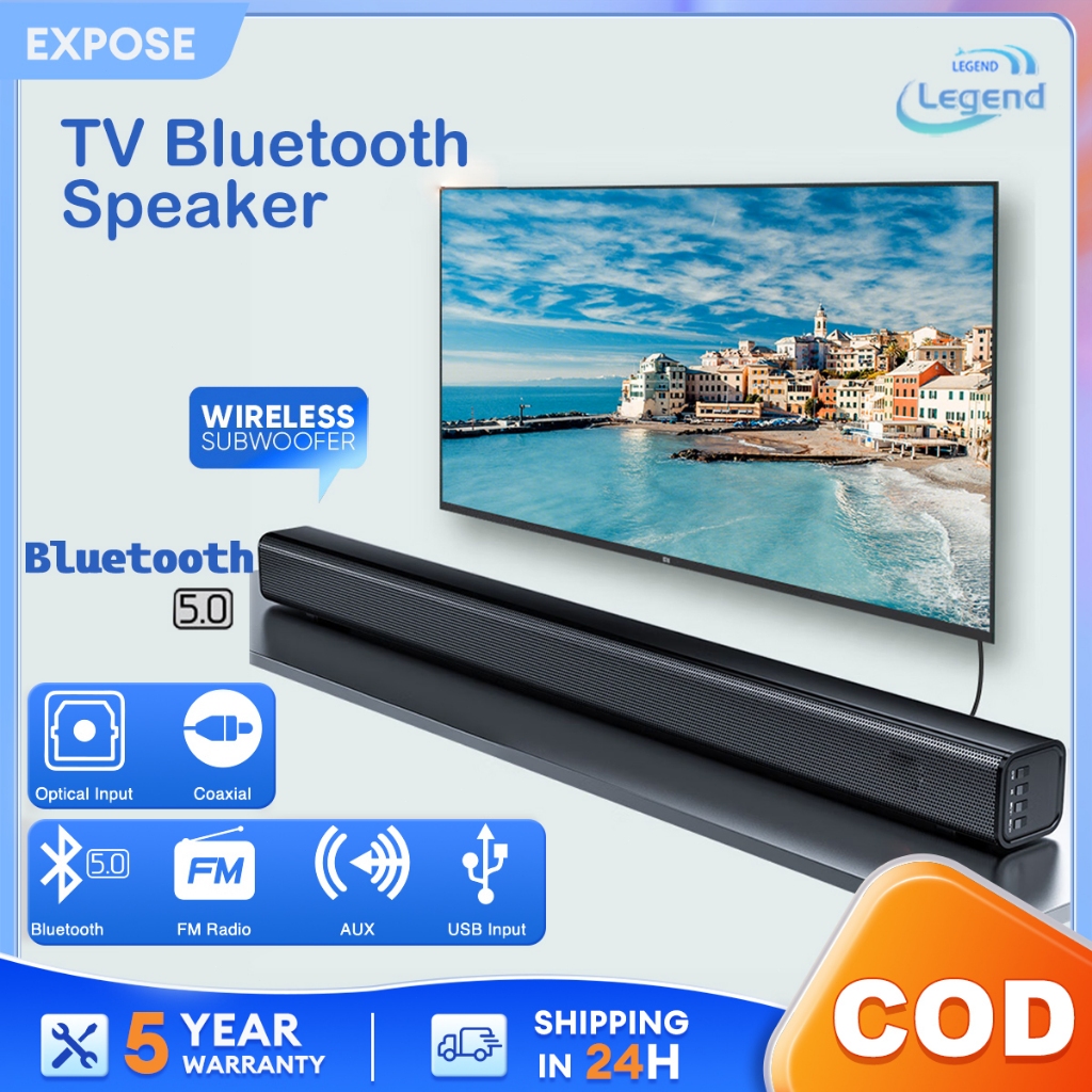TV Speaker Bluetooth SoundBar Wireless Bluetooth Speaker Portable AUX