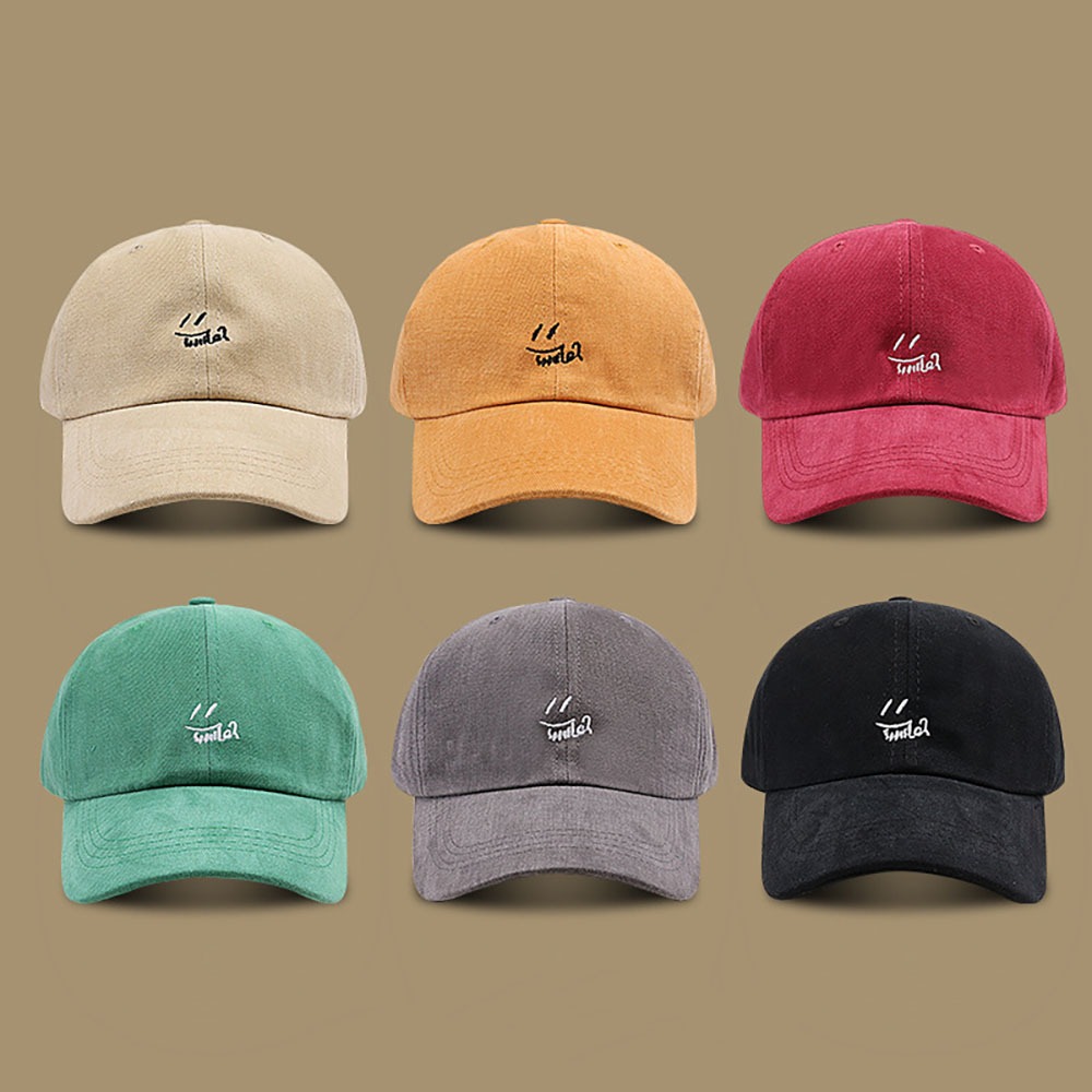 Smile High Quality Hats Women's Fashionable Peaked Cap Multi Color