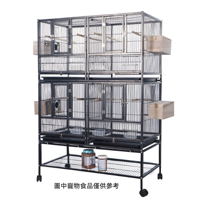 Parrot cage Double lattice parrot breeding cage Tiger peony gentoo bird ... - Falling Lattice Parrot Cages
