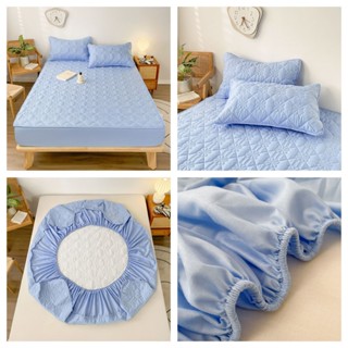 Waterproof Mattress Protector Bedspread One-Piece Urine-Proof Breathable  Mattress Cover Thickened Cotton-Padded Dust Cover