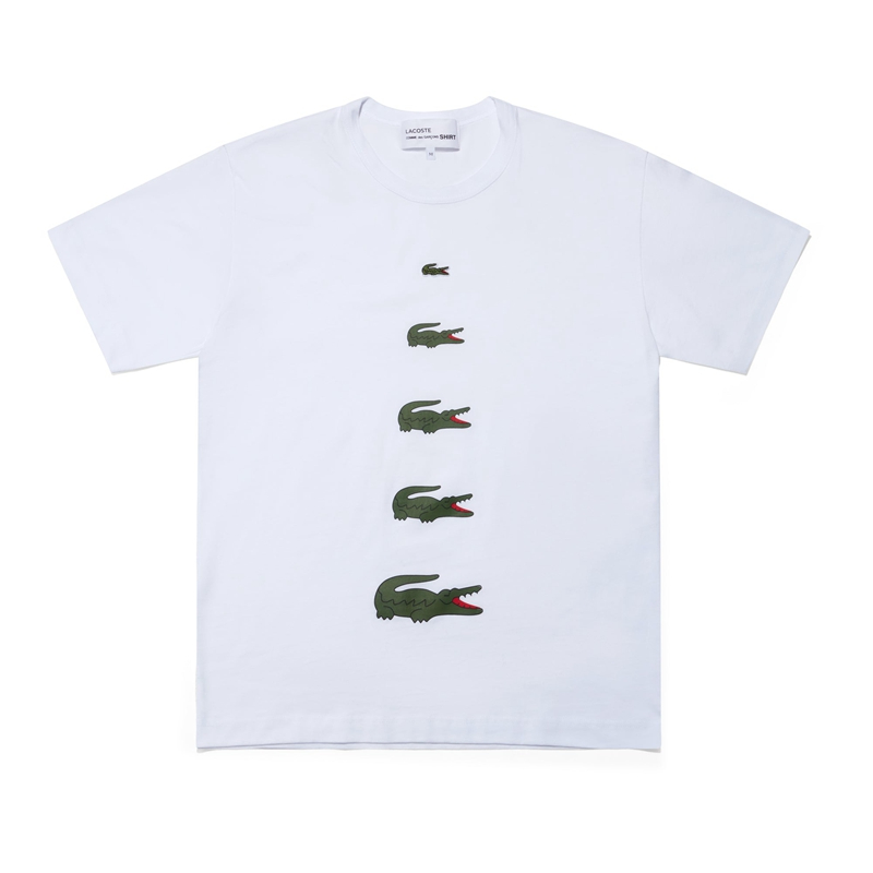 Lacoste Men's New Fashion Trend LOGO Round Neck Short Sleeve T-shirt ...