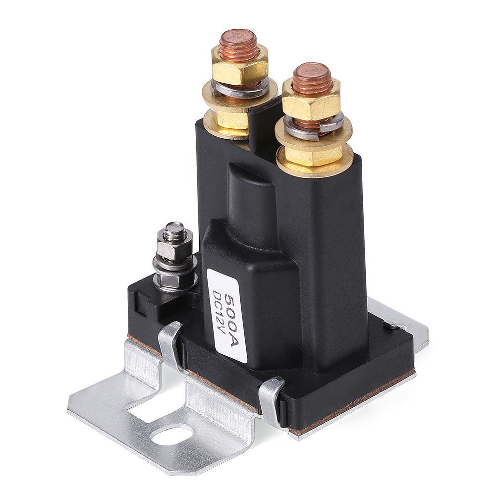 500A DC 12V High Current, Solenoid Auto Car Starter Relay 4 Pin SPST