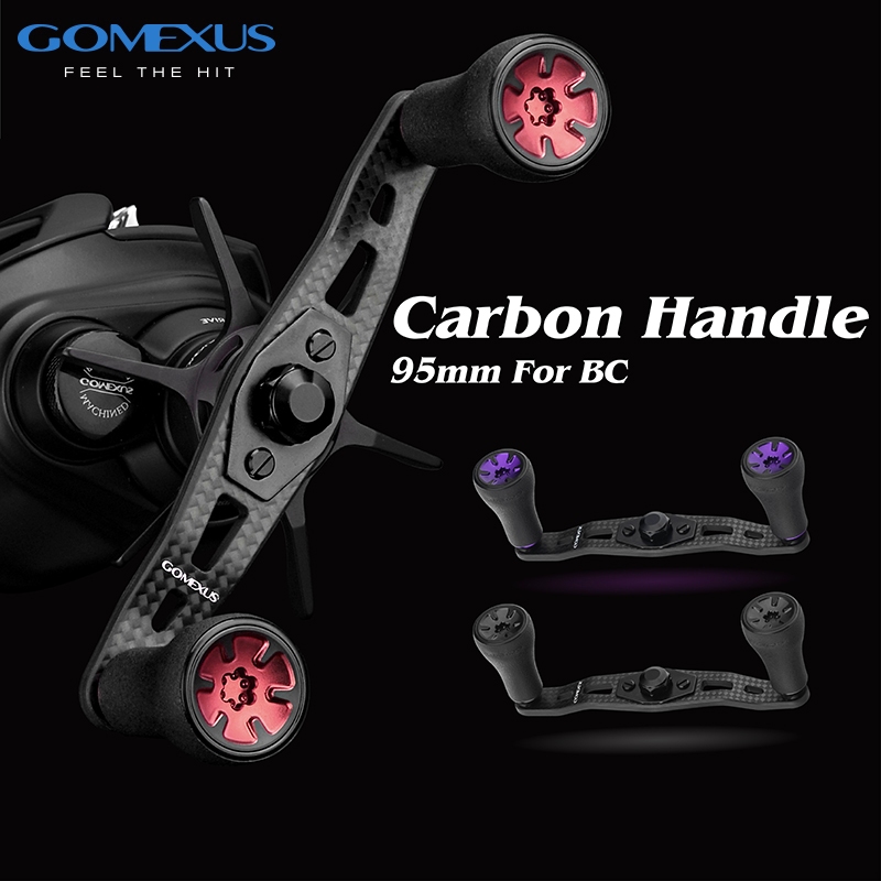 Gomexus Camo Carbon Handle for Shimano Curado 300 K Daiwa Zillion Abu  Garcia