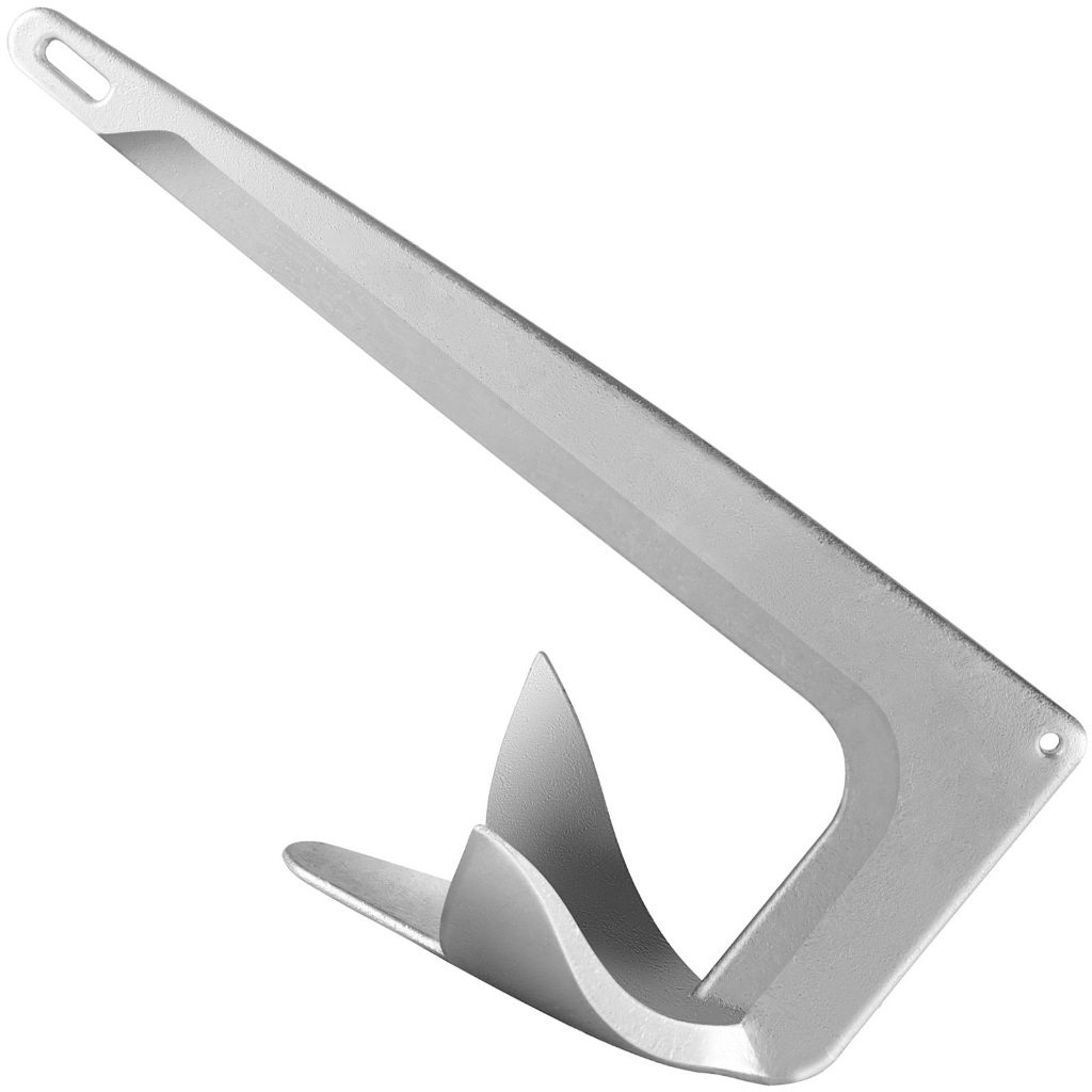VEVOR Bruce Claw Anchor 11 lb Boat Anchor Galvanized Steel Boat Anchor
