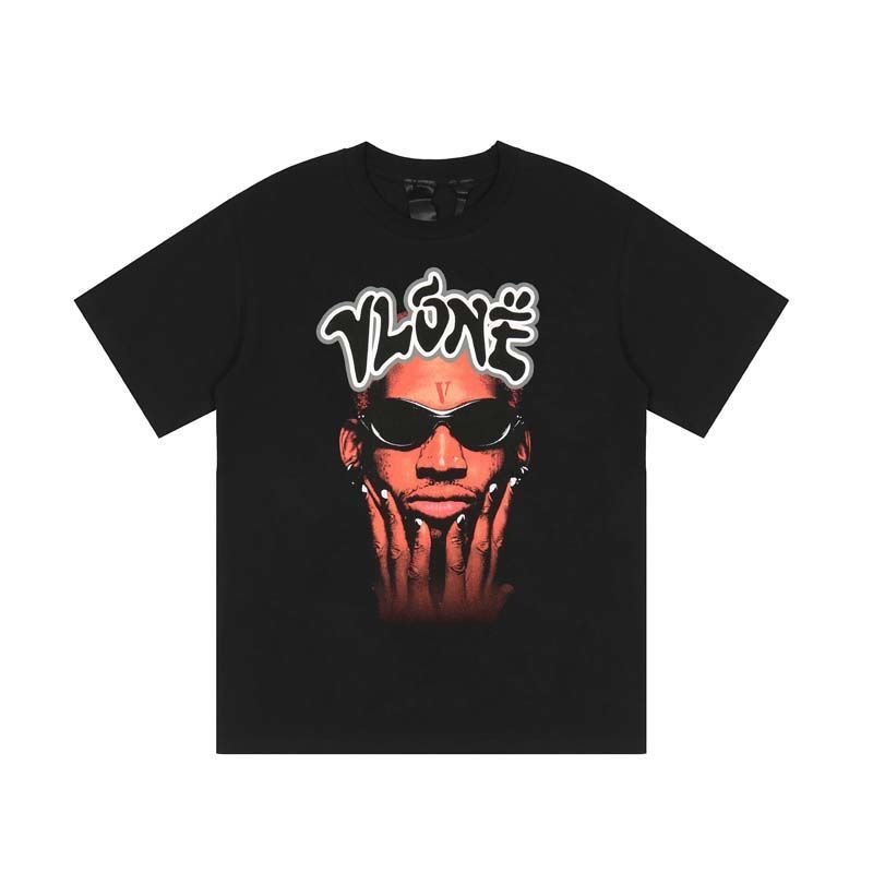 New Vlone Jerry High Street Character Limited Short Sleeve T-shirt Red 