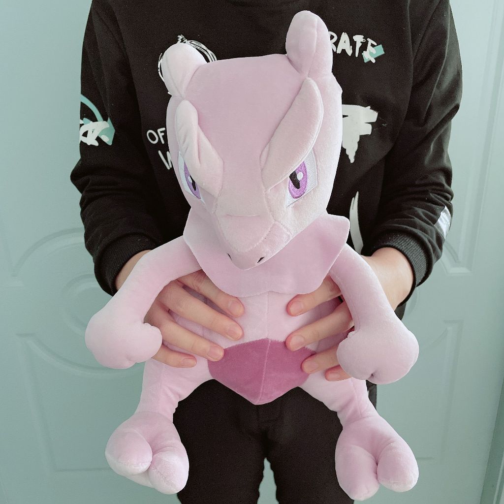 33cm Pokemon Mega Mewtwo X Plush Doll Cartoon Go dex Mew Plush Toys Soft Stuffed Kawaii Anime Doll Pillow Birthday Gift For Kids Shopee Malaysia