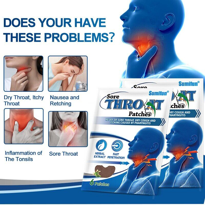 6 sumifen throat chronic patch drug relief patch for the treatment of