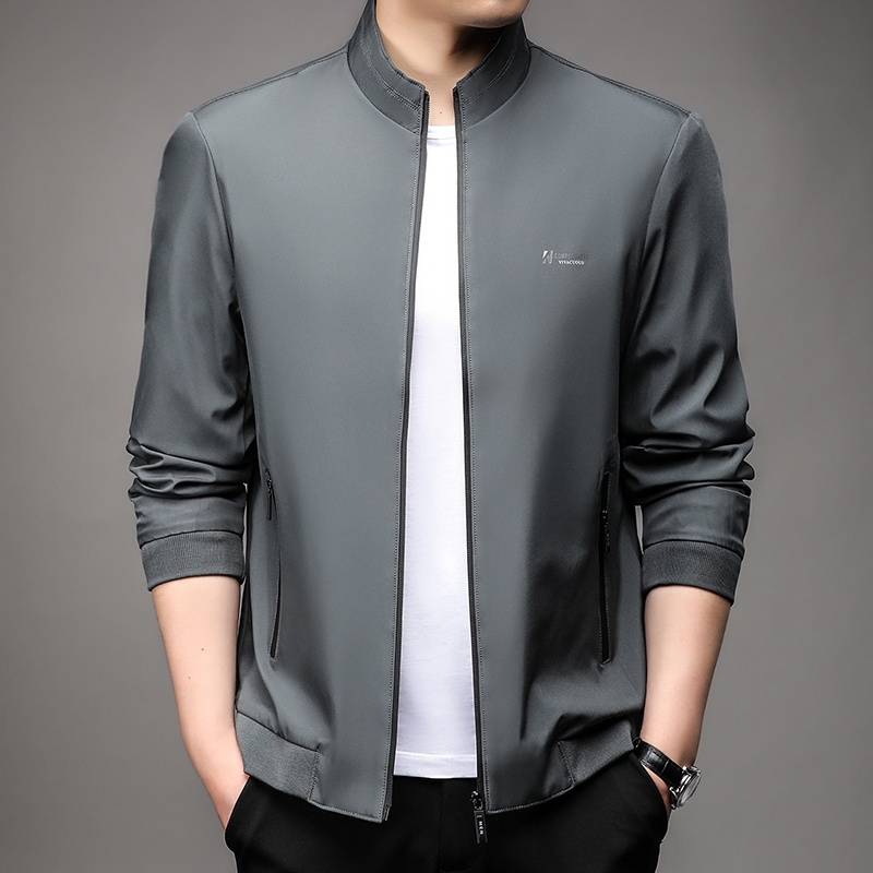 New HighEnd Men's Casual Jacket Windbreaker Top Jacket Autumn Winter