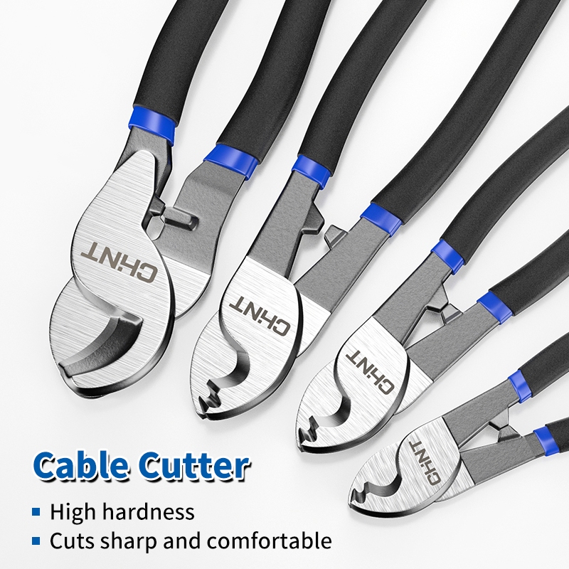 HIT Tools 7 1/2" Wire Rope Cutter – Cuts Clean Through 1/4" Rope, Piano Wire, Steel – Made In Japan