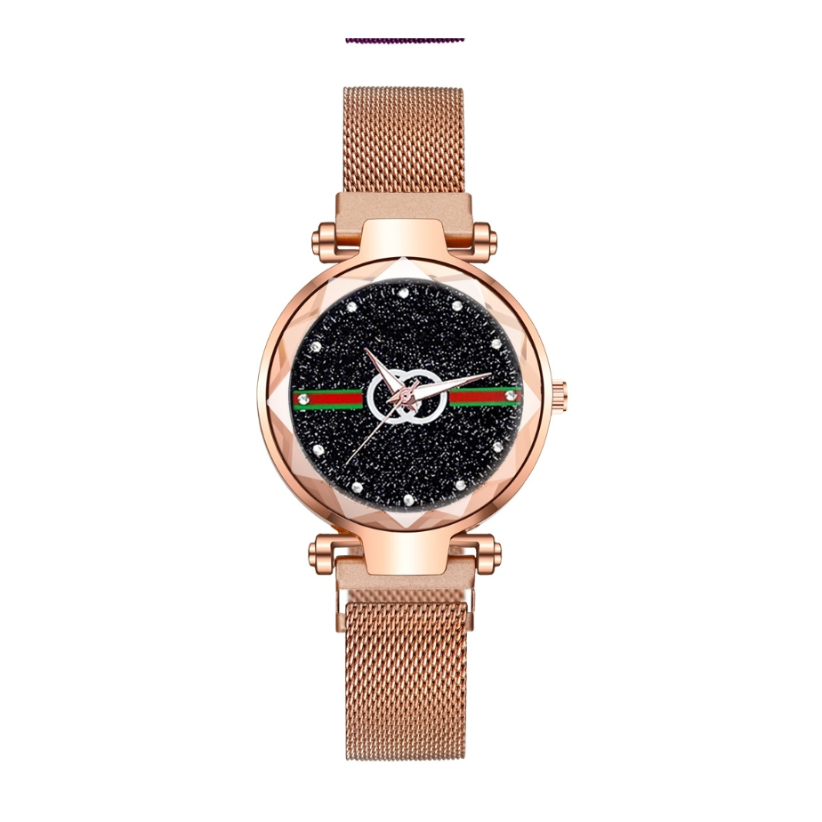 Starry sky clearance waterproof magnetic watch