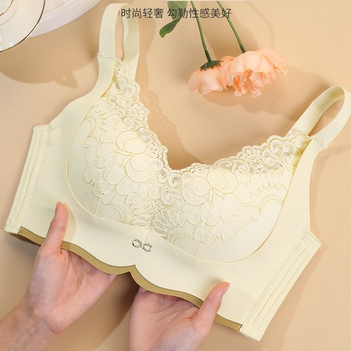 Gathering Underwear Women Small Breasts Receiving Side Breasts Anti ...