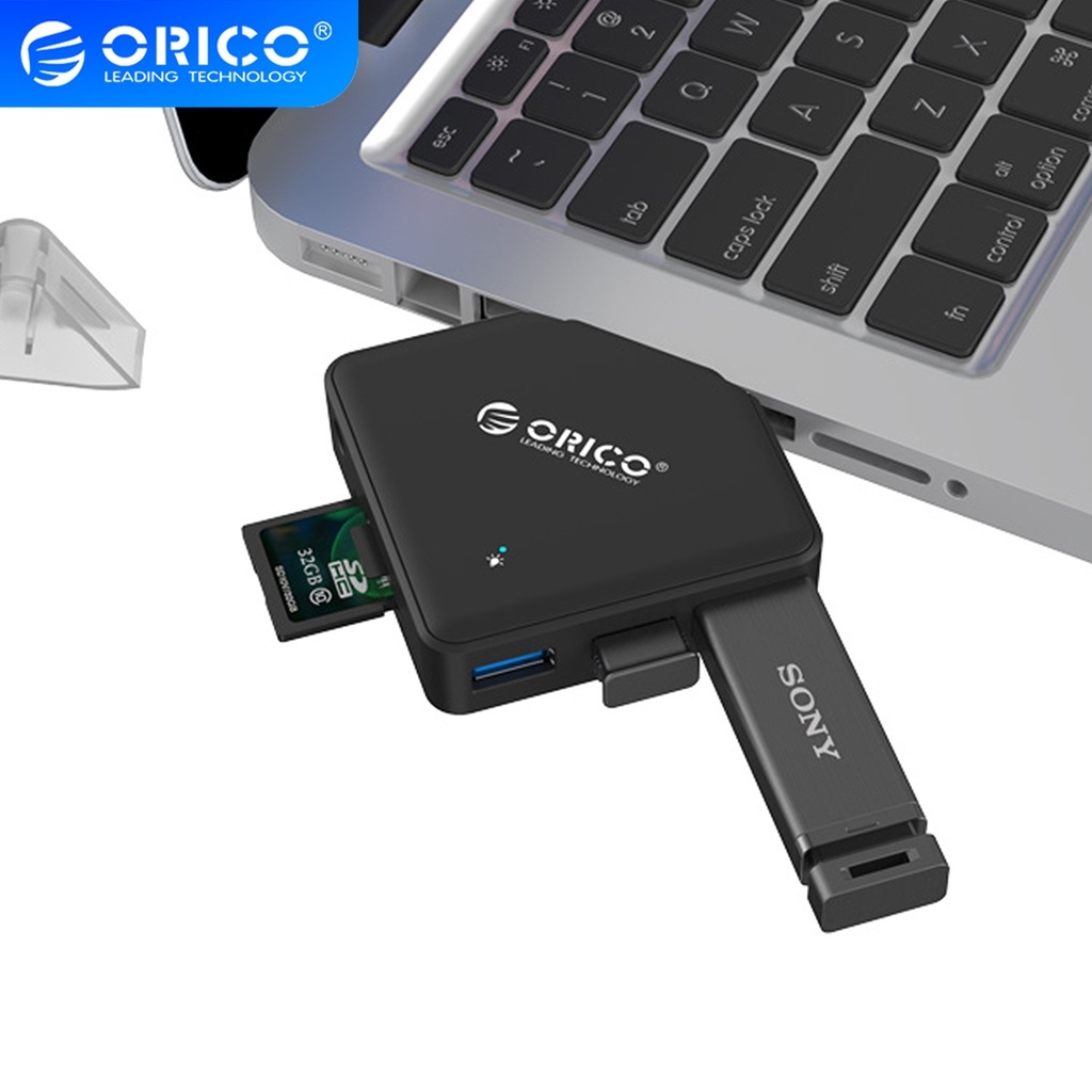 Orico Memory Card Reader usb 3.0 5gbps tf / sd For laptop (C3TS ...