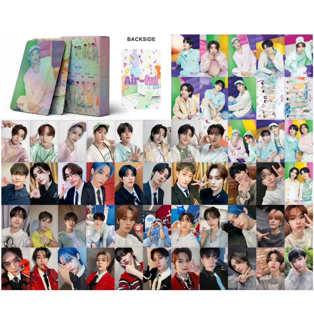 LINXX 55 Pcs Stray Kids ATE Lose My Breath Magic Schoo Album Lomo Card ...