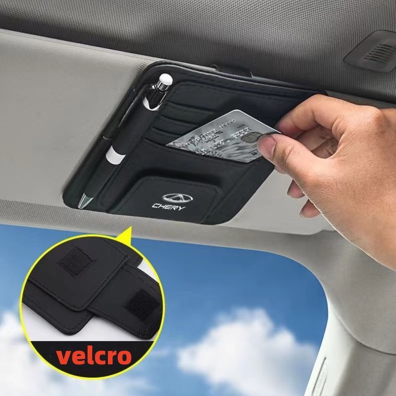 Car Card Holder Sun Visor Organizer For Chery Omoda 5 Tiggo 8 Pro ...