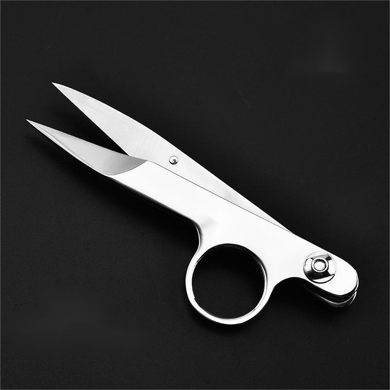 All-steel Thread Scissors Cross Stitch V-Shaped Scissors Household ...