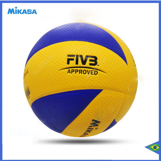 Mikasa MVA300 Professional Polyurethane Leather Volleyball Shopee