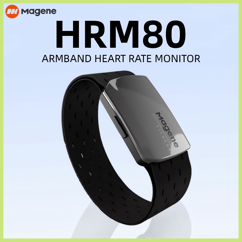 Magene HRM80 Arm Band Heart Rate Monitor IP67 Waterproof Bluetooth ANT
