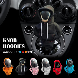 Hoodie Car Gear Shift Cover Fashion Gearshift Hoodie Car Gear Shift Knob  Cover Manual Handle Gear Sweatshirt Change Lever Cover