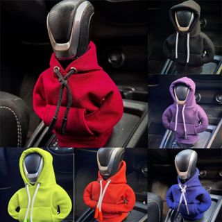 Mini Shark Gear Stick Car Shifter Hoodie,Car Gear Shift Knob Cover, Funny  Gearshift Sweater Car Accessories 