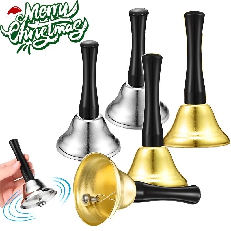 Christmas Metal Hand Bell / Noble Reception Dinner Party Decor ...