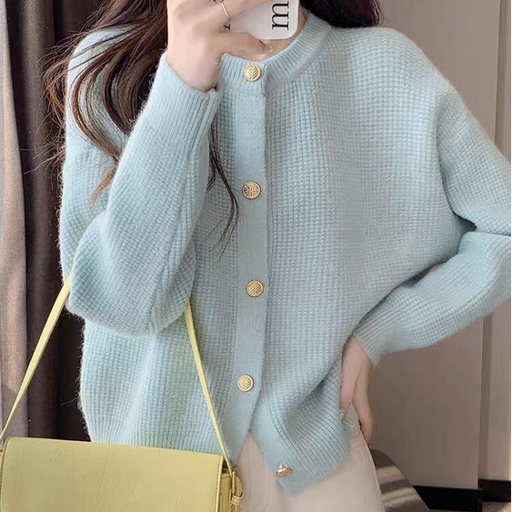 5 Color Minimalist Sweater Cardigan Korean Style Women s Cashmere