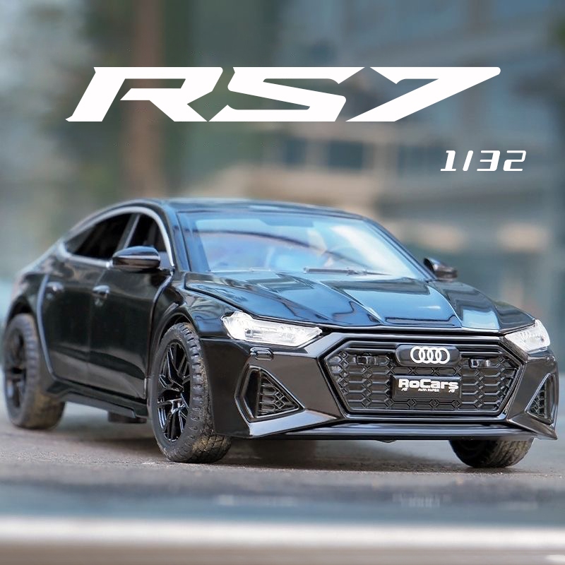 1:32 Scale Audi RS7 Alloy Car Model Diecast Car Sound Light Car Lovers ...