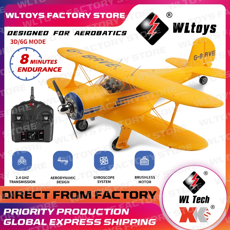 WLtoys XK A300 BeechD17S RC Plane Double Wings Remote Control Airplane