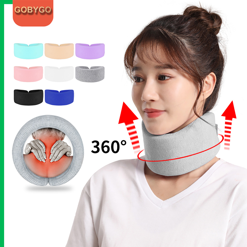 GOBYGO 1PCS Sponge Neck Protection Soft Neck Support Cervical Spine