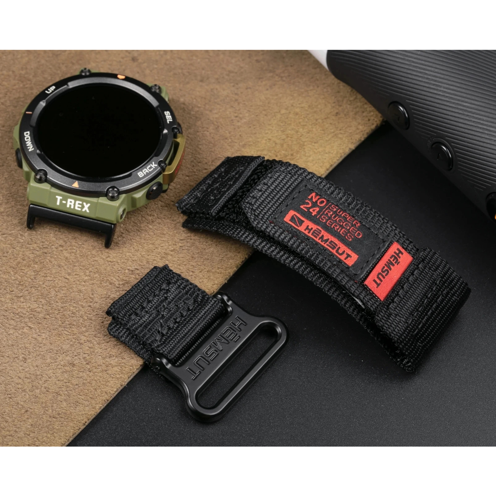 Hemsut Nylon Watch Band Breathable and Comfortable for Amazfit T