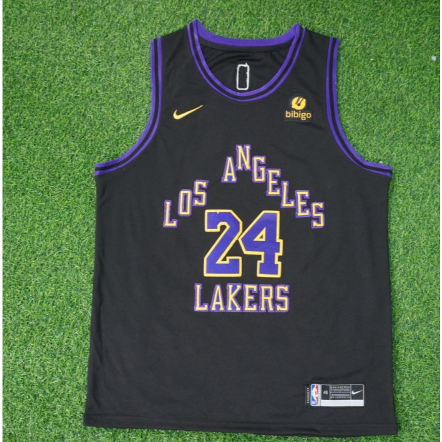 2024 new men’s Los Angeles Lakers 24 Kobe Bryant embroidery basketball