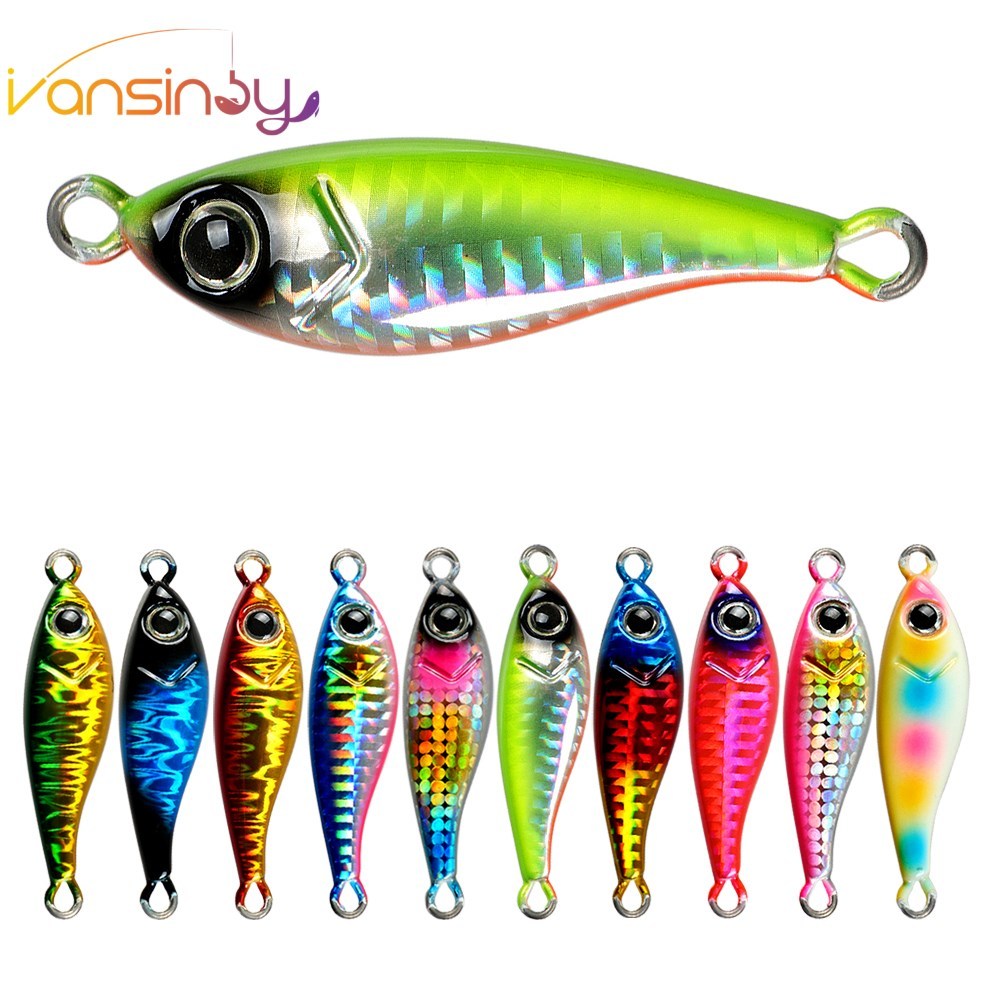 Fishing Jig Lure 7g/10g/15g/20g/30g Sea Fishing Lures Slow Jigging ...