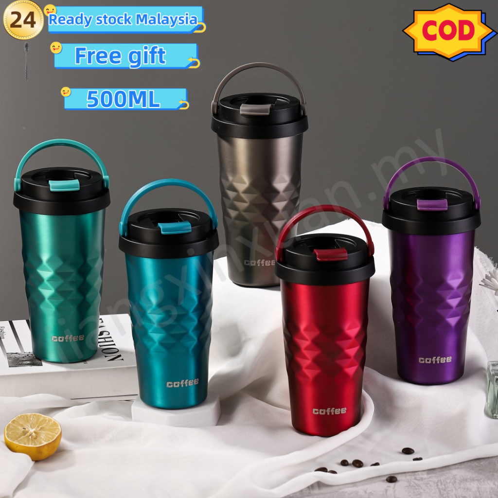 304 Thermos Bottle Stainless Steel Tumbler Water Bottle Vacuum Flask 