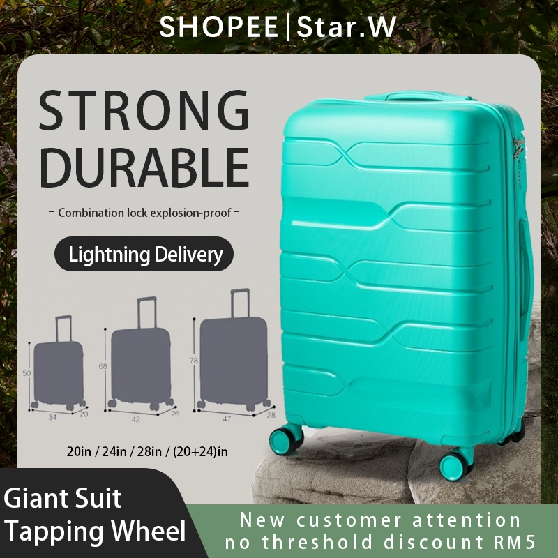 Travel bag suitcase 20 inch universal wheel 360 degree rotation lightweight  waterproof suitcase
