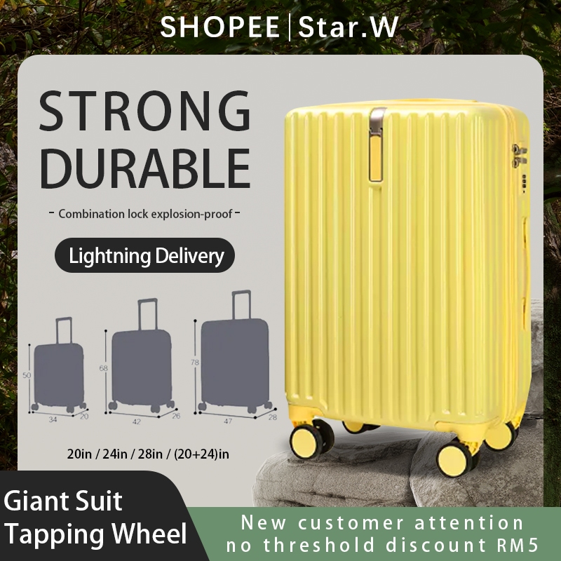 Suitcase shopee cheap