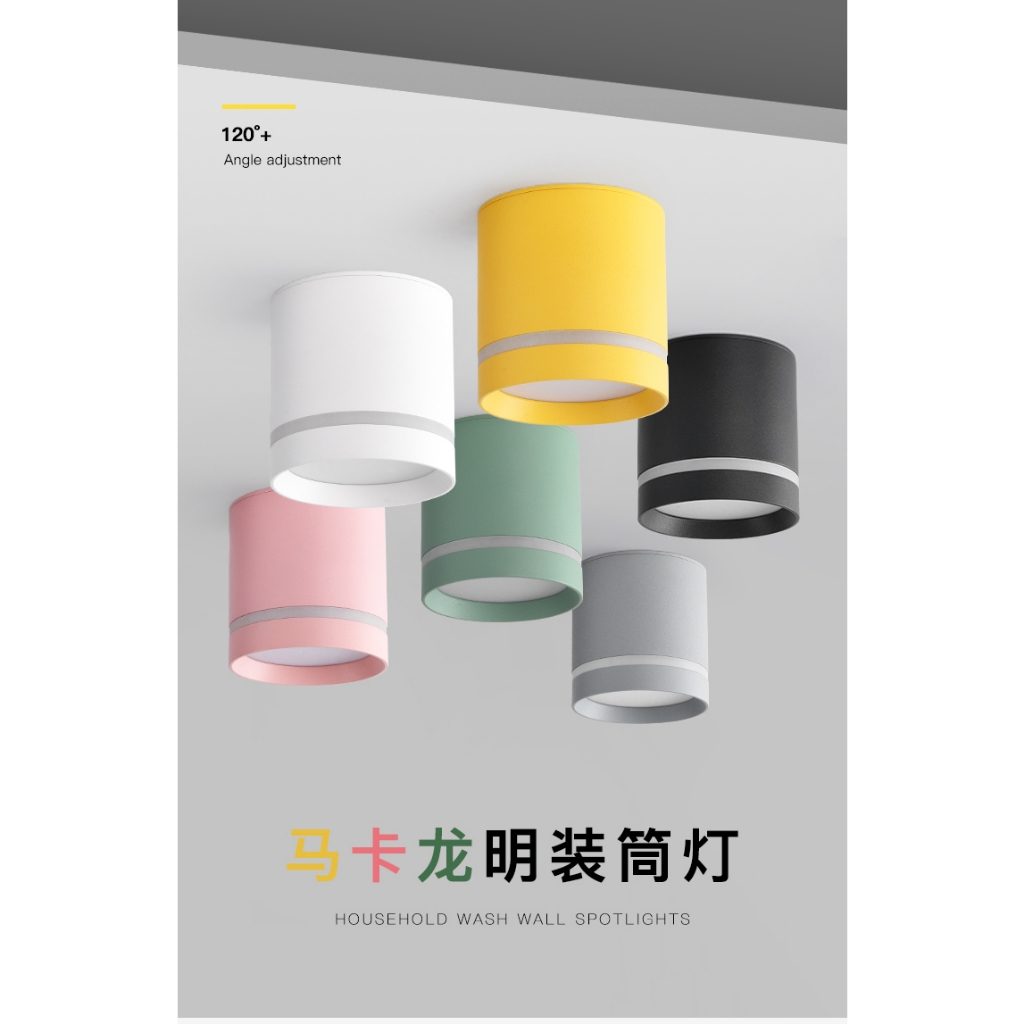 LED surface mounted down light, small ceiling light, ceiling light, non suspended ceiling