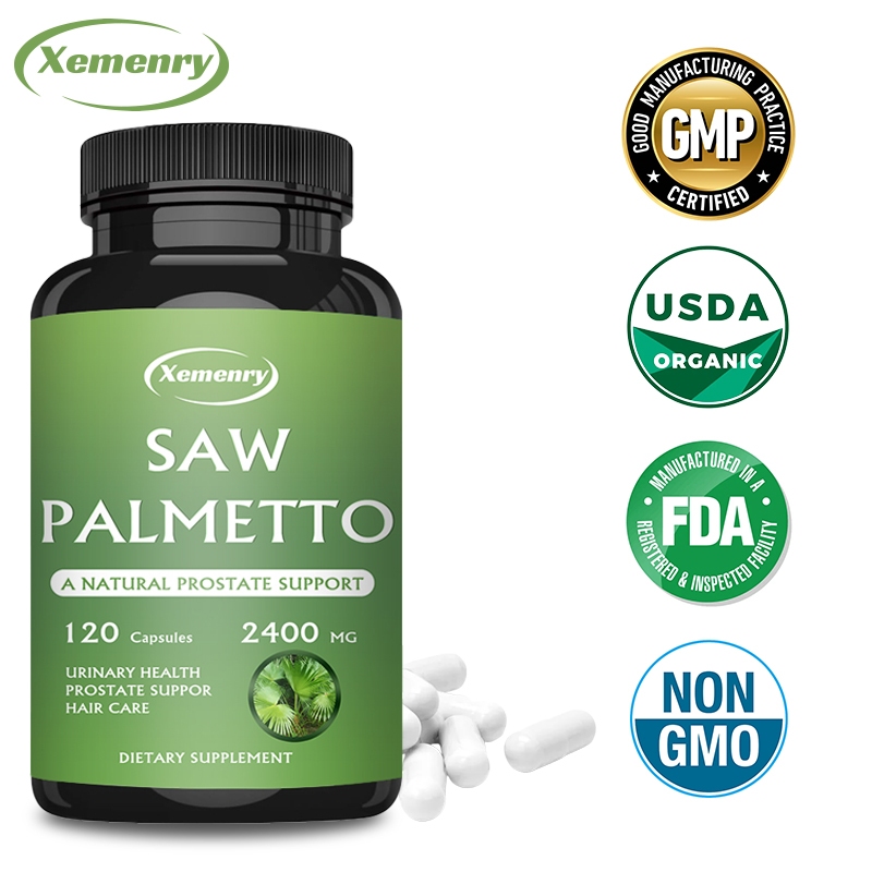Xemenry Saw Palmetto Urinary Health, Prostate, Hair Care Shopee