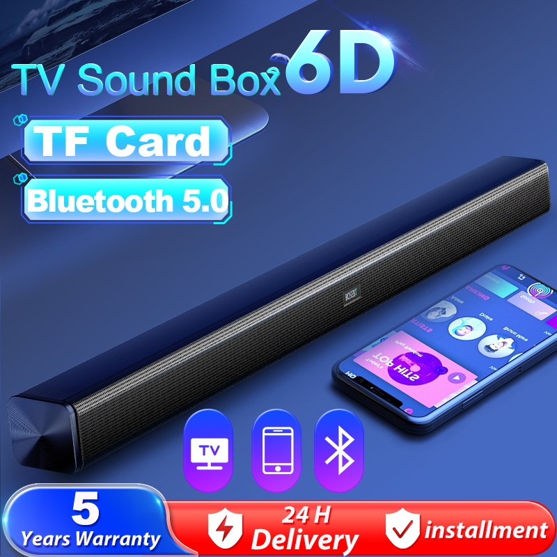 TV Speaker Bluetooth 5.0 Smart TV Soundbar Audio USB Wireless Powered