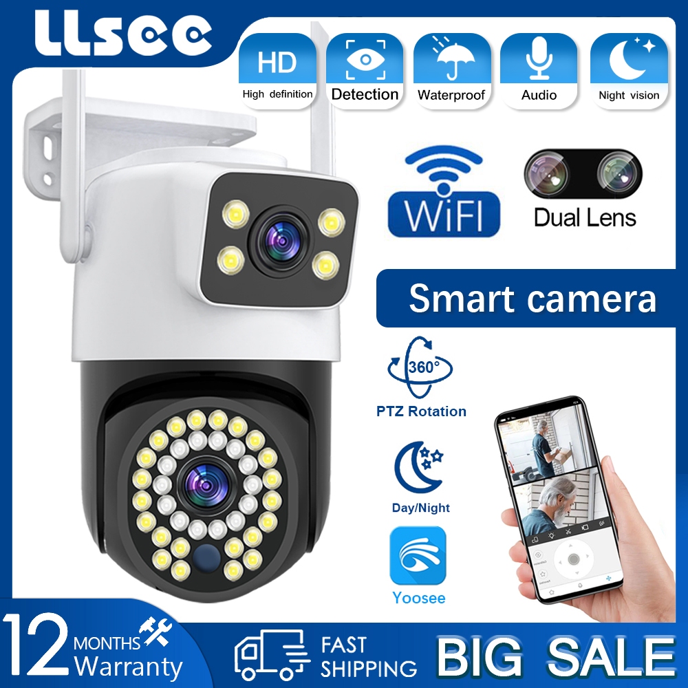 LLSEE yoosee cctv wireless outdoor 8MP 4K cctv camera wifi ptz home ...