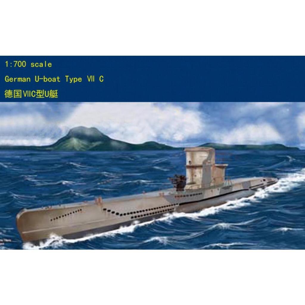Hobbyboss 87009 1/700 scale GERMAN UBOAT TYPE C ship model kit