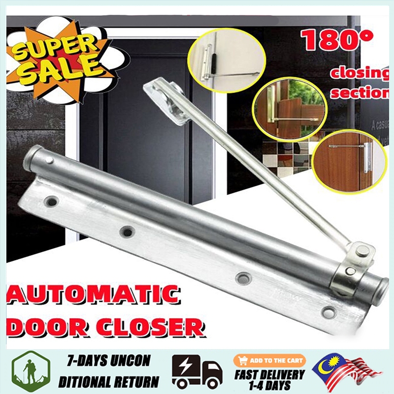 Spring automatic door closer Indoor adjustable door closer suitable for