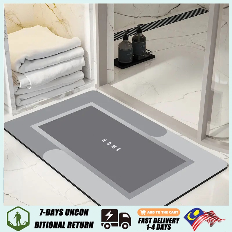 Quick drying bathroom mat, bathroom mat, super absorbent bathroom mat