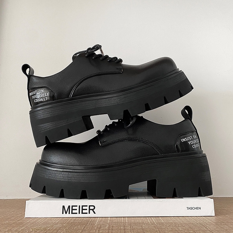 RAYA 2024 Original Square Headed Martin Shoes Commuter Casual Derby ...